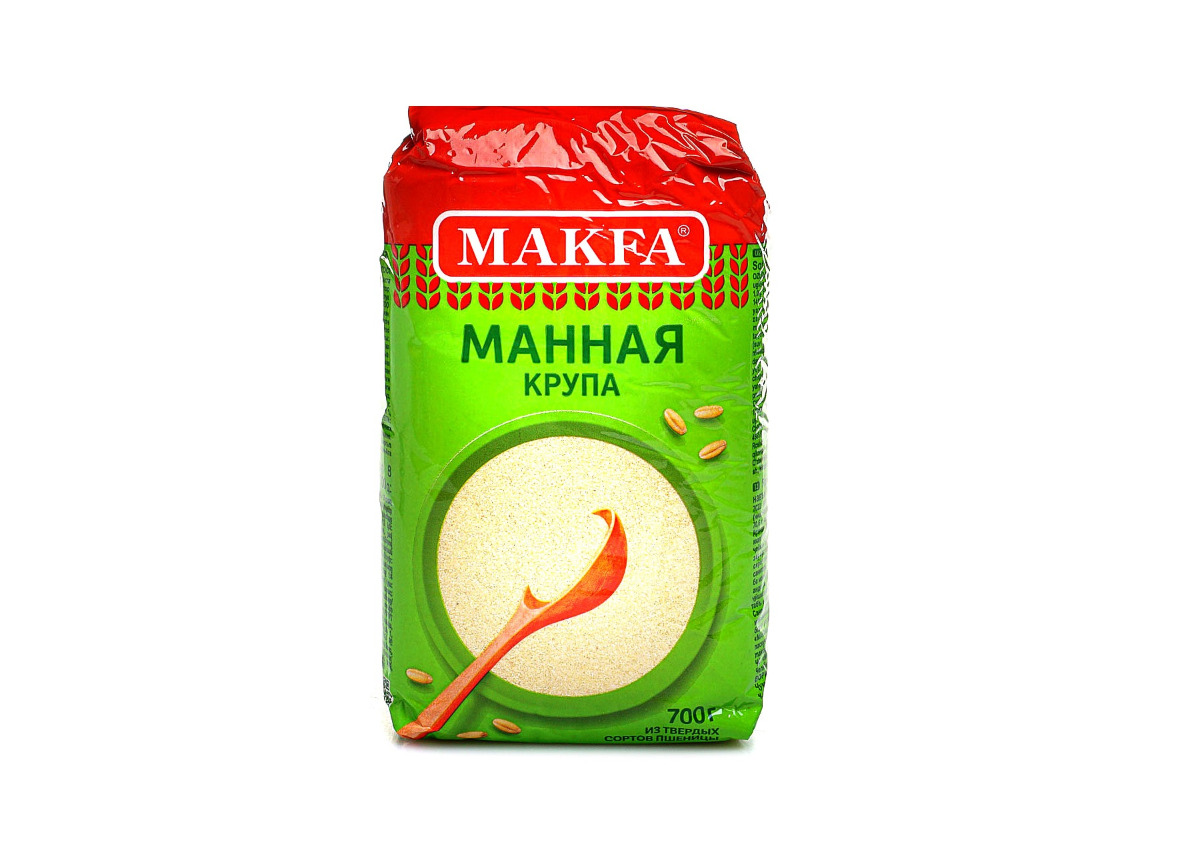 Манка марки т. Манка Макфа. Манная каша Макфа.